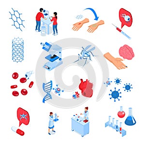 Research Laboratories Icon Set