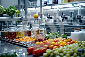 Research laboratory focuses on nutritional analysis within food science