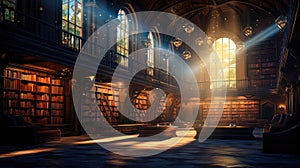 research library media