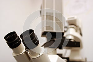 Research microscope - Macro view