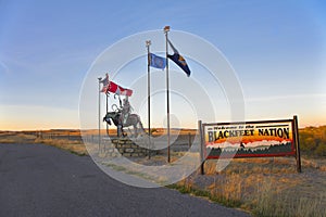 Reservation blackfeet Indians