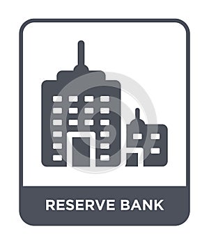 reserve bank icon in trendy design style. reserve bank icon isolated on white background. reserve bank vector icon simple and