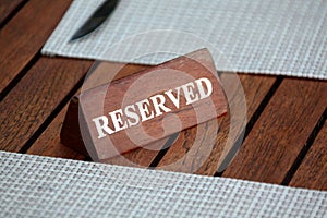 Reserved