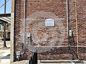 Reserved Parking, Ybor City, Tampa photo