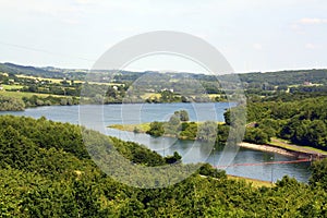 Reservoir in Belgium photo