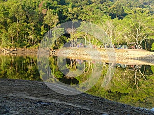 Reservoir for camping in thailand