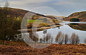 Reservoir in the Elan Valley Wales