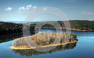 Reservoir sec - Czech republic photo