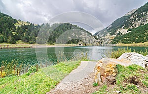 Reservoir of Vall de Nuria