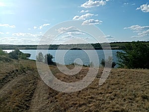 Reservoir, waterway, damba