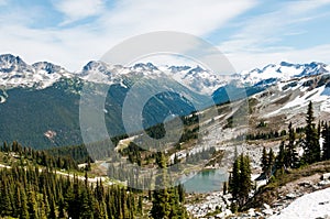 Reservoir on Whistler Mountain