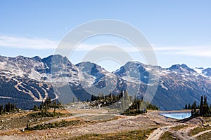 Reservoir on Whistler Mountain