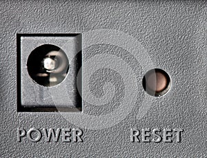 Reset button