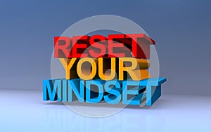 reset your mindset on blue