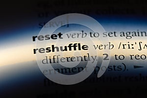 reshuffle