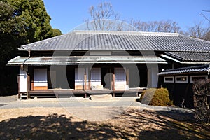 The residence of the Local governor of the Edo period in Japan.