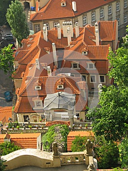 Residence - Prague roofs (Czech republic)