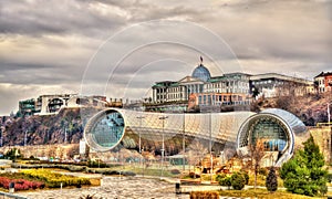 The Residence of President above the Cultural Centre in Tbilisi photo