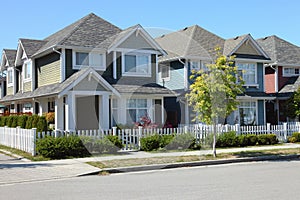 Residences in Richmond BC Canada.