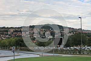 Residential area of city Koper in Slovenia