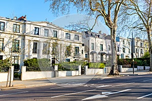 Residential area in downtown London