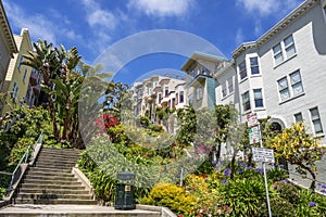 Residential area of Downtown of San Francisco