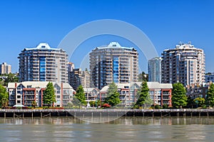 Residential area in New Westminster