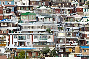 Residential area in Seoul