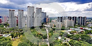 Residential areas in Singapore