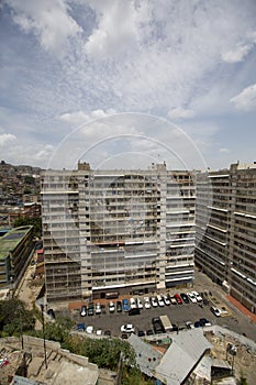 Residential building in downtown of Caracas