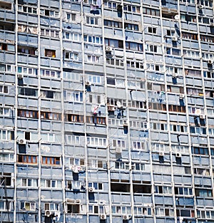 Residential building facade