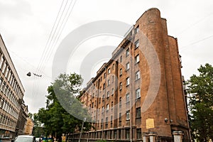 Residential building in the style of constructivism