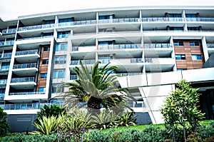 Residential building at Varsity Lakes suburb.