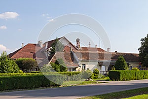 Residential building in the village Harman. Transylvania. Romania