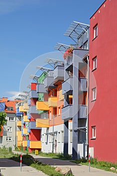 Residential building in Wroclaw Poland.