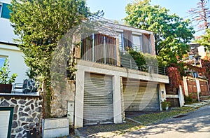 Residential buildings with garages in Bratislava