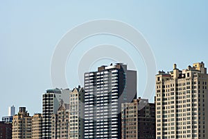 Residential Buildings in the Gold Coast of Chicago along Lake Shore Drive