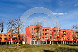 Residential buildings  in Reggio Emilia Italy photo