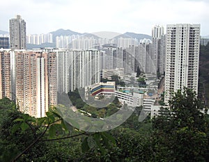 Residential Buildings in Hong Kong