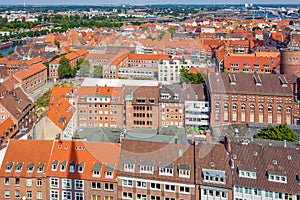 Residential buildings in Lubeck city