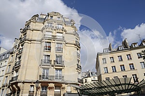 Residential buildings in Paris