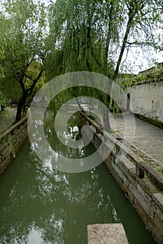 Residential buildings in the south of the Yangtze River of Suzhou in China