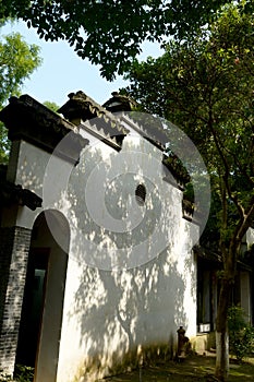 Residential buildings in the south of the Yangtze River of Suzhou in China