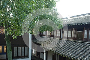 Residential buildings in the south of the Yangtze River of Suzhou in China