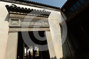 Residential buildings in the south of the Yangtze River of Suzhou in China