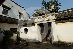 Residential buildings in the south of the Yangtze River of Suzhou in China