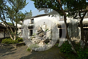 Residential buildings in the south of the Yangtze River of Suzhou in China