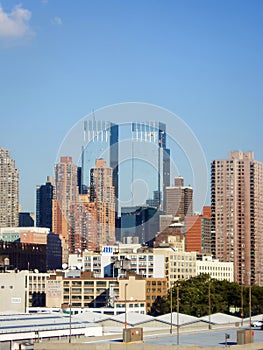 Residential buildings and Time Warner Center