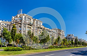 Residential buildings in Unirii Boulevard - Bucharest