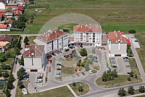 Residential buildings in Velika Gorica, Croatia